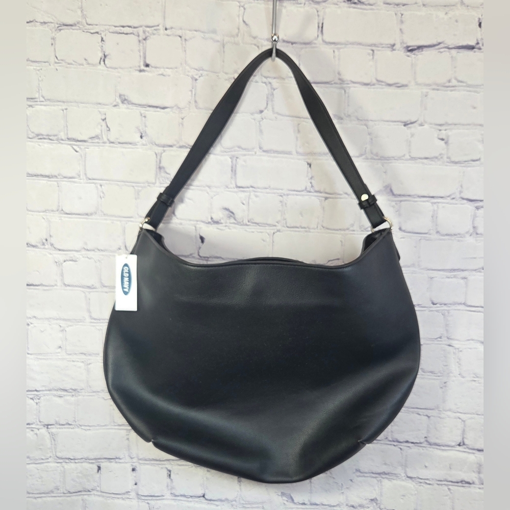Old Navy Classic Black Hobo Bag